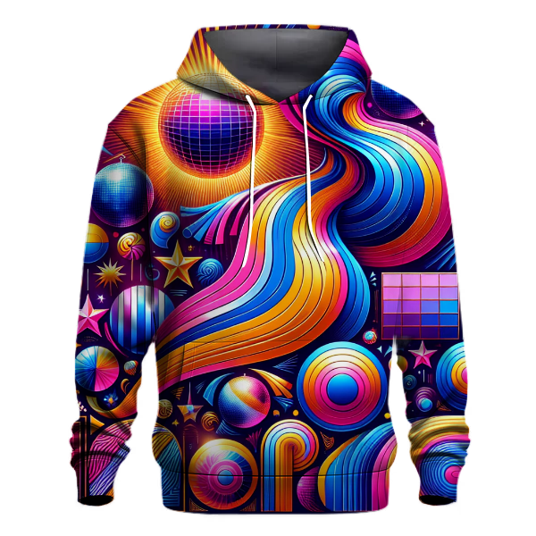 Disco Vibes Groove Hoodie