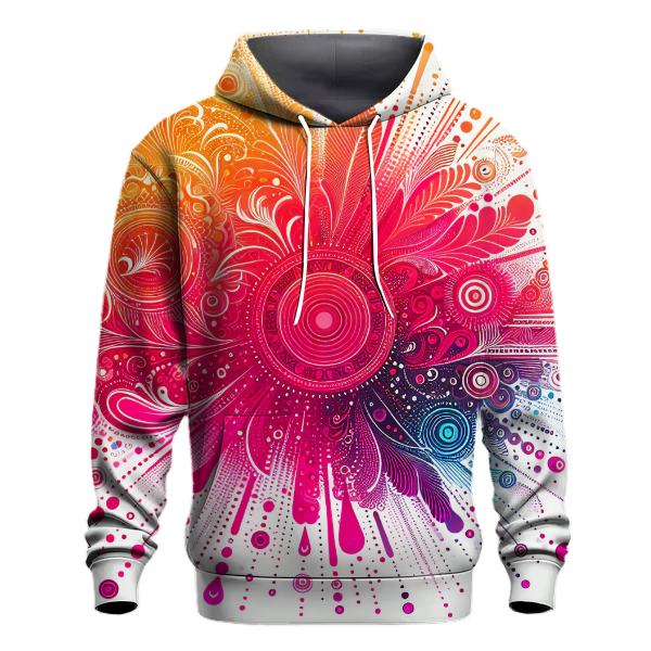 Neon Sunrise Hoodie