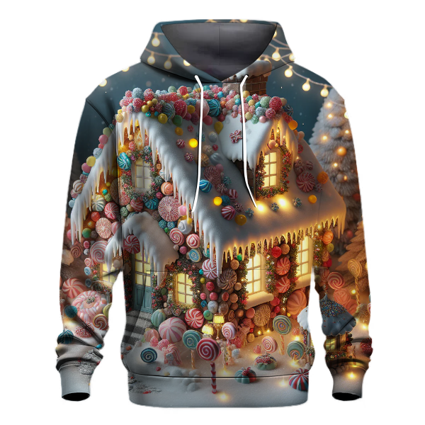 Festive Candy Cottage Hoodie
