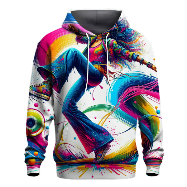 Retro Funky Dancer Hoodie