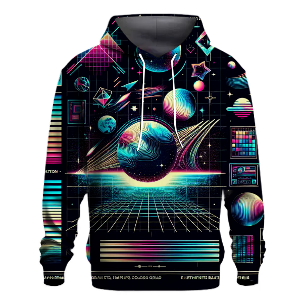 Cosmic Groove Lights Hoodie