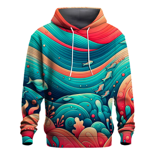 Coral Reef Dive Hoodie