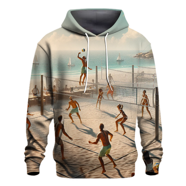 Beach Volleyball Pulse Hoodie