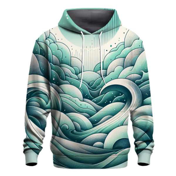 Frosty Mint Gradient Hoodie