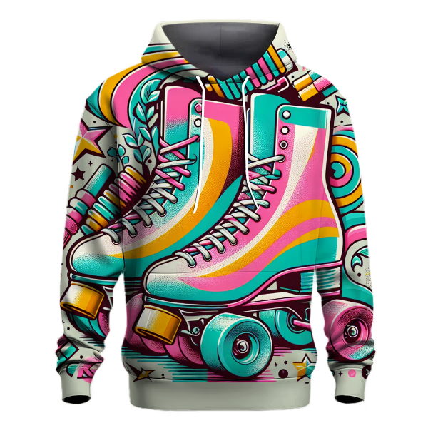 Classic Retro Roller Skate Hoodie