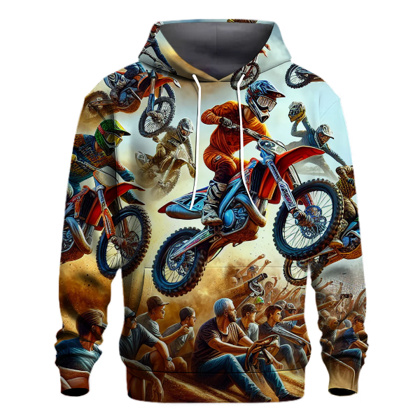 Motocross Excitement Hoodie