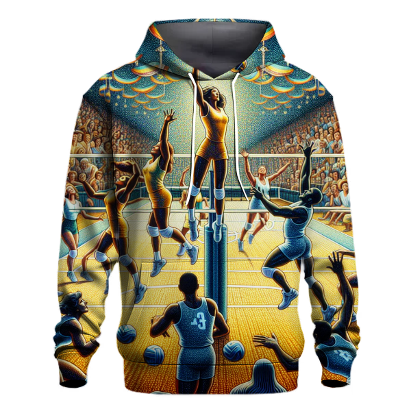 Volleyball - Court Conquerors Hoodie