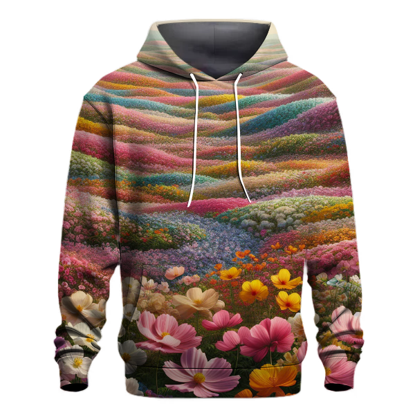Charming Meadow Blossoms Hoodie