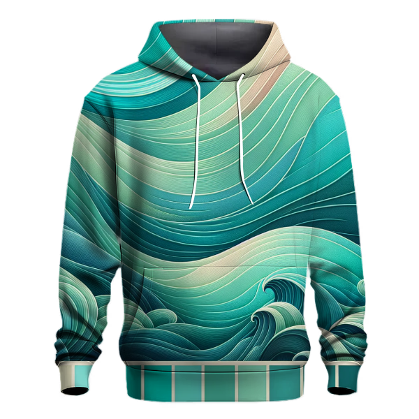 Breezy Ocean Wave Hoodie