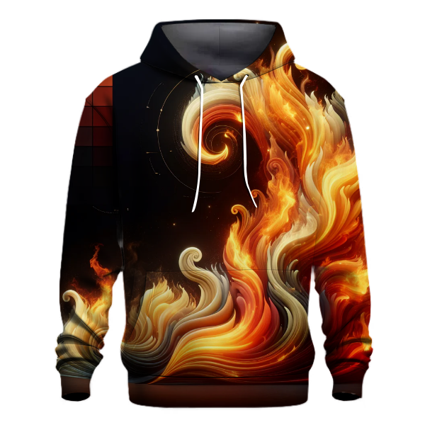 Dancing Flames Firelight Hoodie