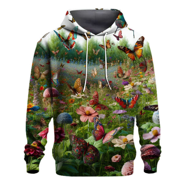 Elegant Butterfly Dreams Hoodie
