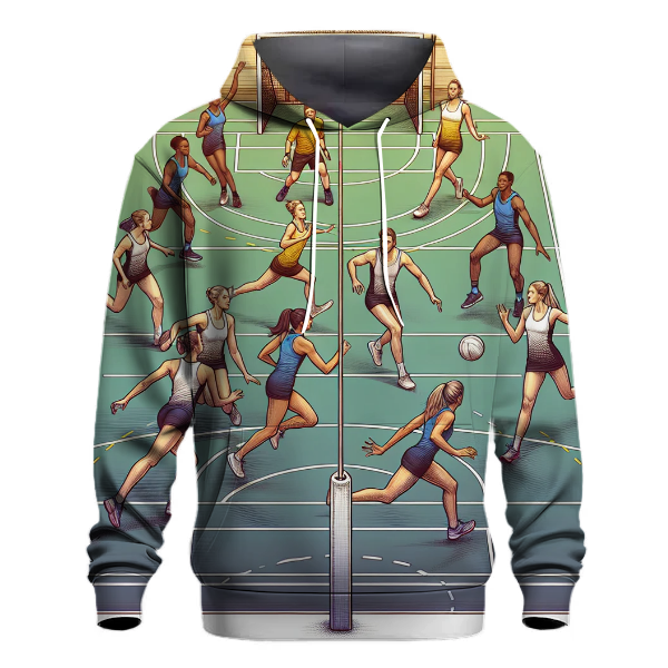 Netball - Court Queens Hoodie