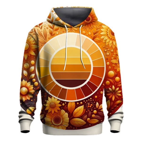 Golden Savannah Heat Hoodie