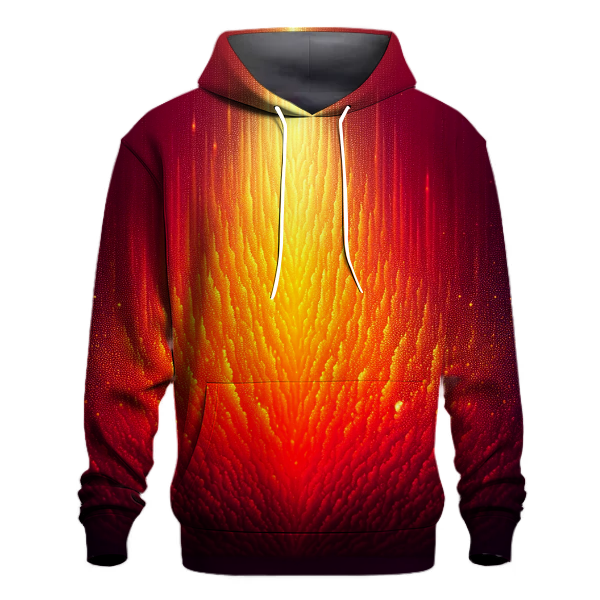 Fiery Ember Cascade Hoodie