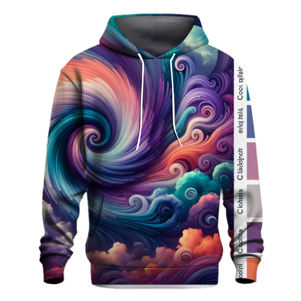 Dreamscape Spiral Tie-dye Hoodie