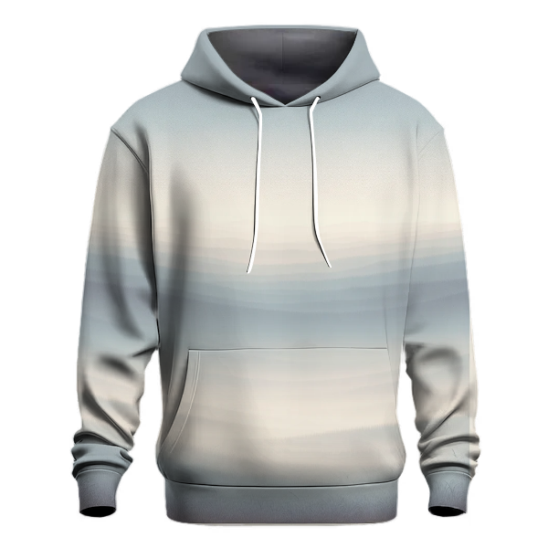 Chilly Morning Fog Gradient Hoodie