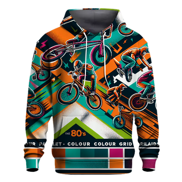 Retro BMX Thrills Hoodie