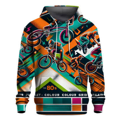 Retro BMX Thrills Hoodie