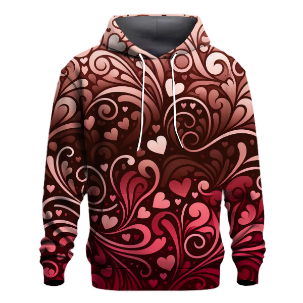 Chocolate Strawberry Gradient Hoodie