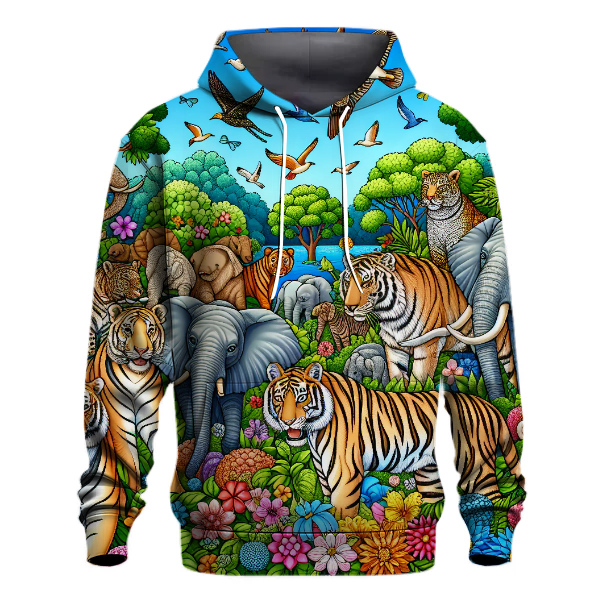 Artful Animal Kingdom Hoodie