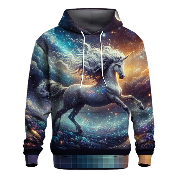 Galactic Unicorn Tale Hoodie