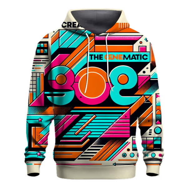 Radical 80s Lines Hoodie