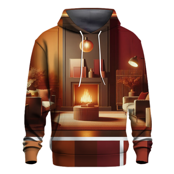 Warm Fireside Glow Hoodie