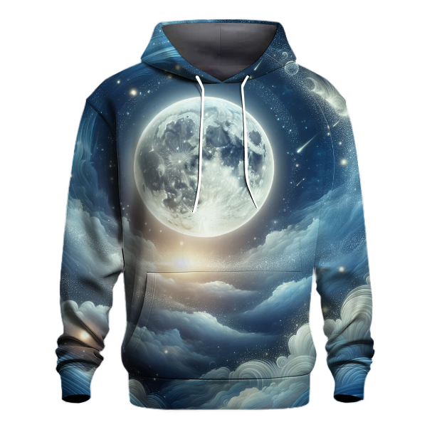 Celestial Moonlit Dreams Hoodie