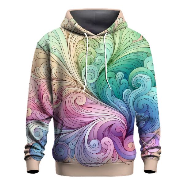 Pastel Rainbow Burst Hoodie