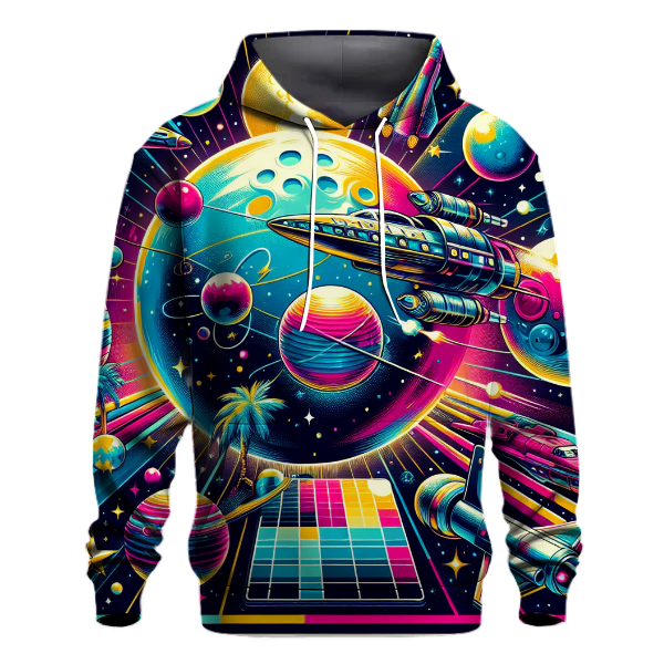 Classic 80s Space Odyssey Hoodie