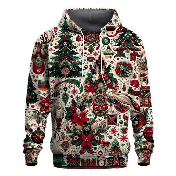 Festive Flannel Fables Hoodie