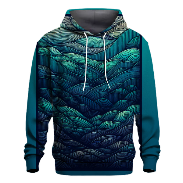 Iridescent Ocean Depths Hoodie