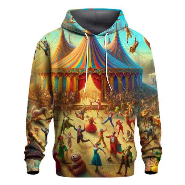 Whimsical Circus Adventures Hoodie
