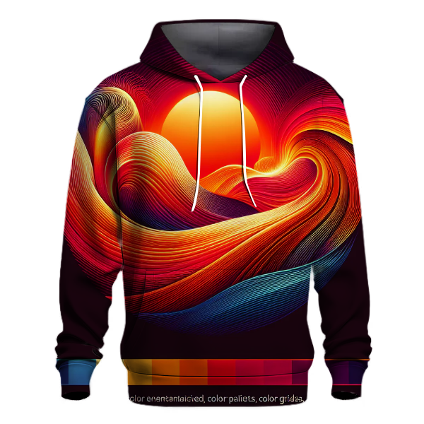Sunset Blaze Gradient Hoodie