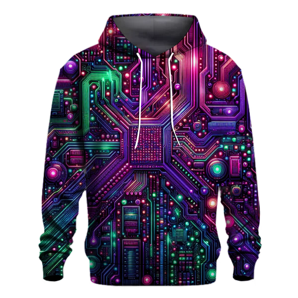 Retro Circuit Board Hoodie