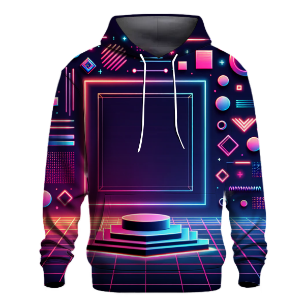 Neon Synthwave Hoodie