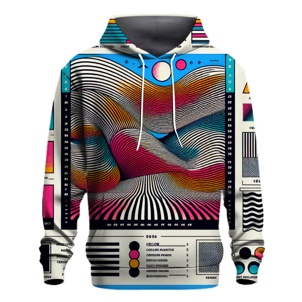 Retro Wave Illusions Hoodie