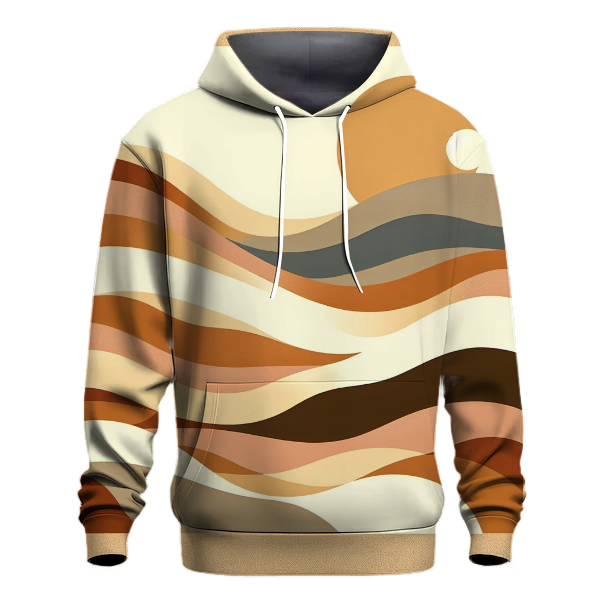 Sunkissed Dune Patterns Hoodie
