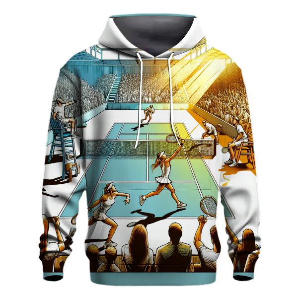 Tennis Match Spirit Hoodie