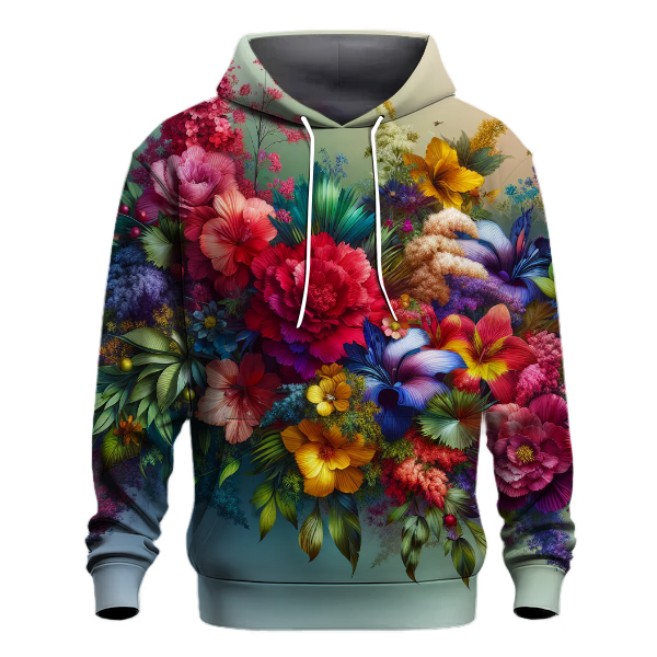 Artistic Floral Dream Hoodie