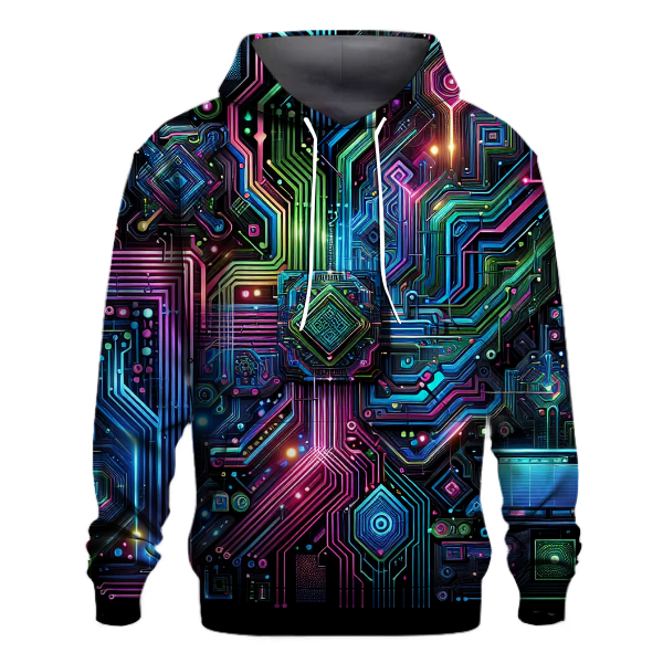 Neon Cyber Dream Hoodie