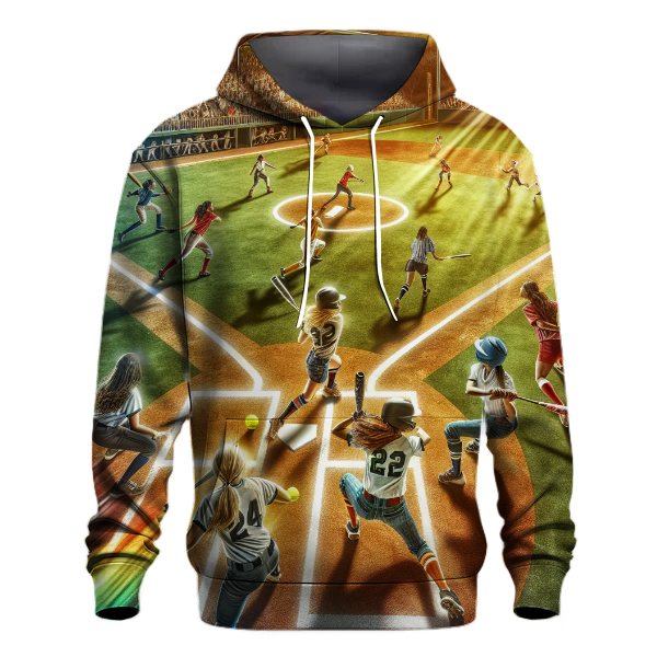 Softball Home Run Hoodie