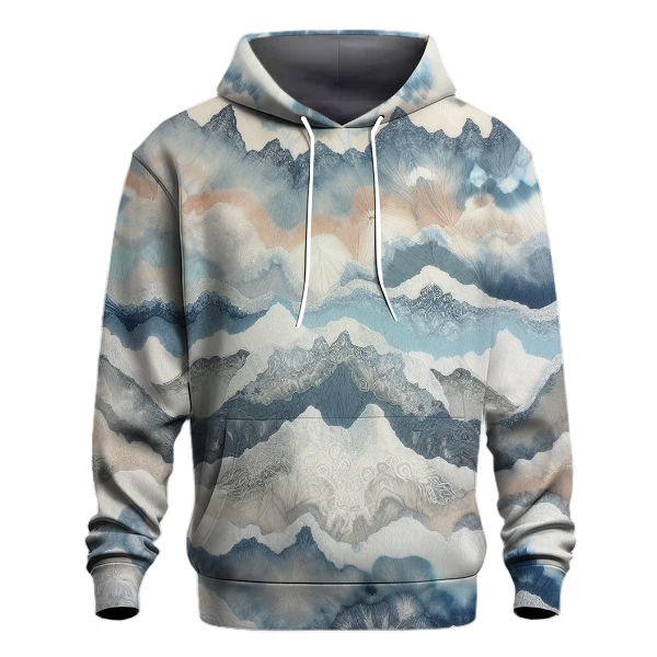 Snowy Mountain Range Hoodie