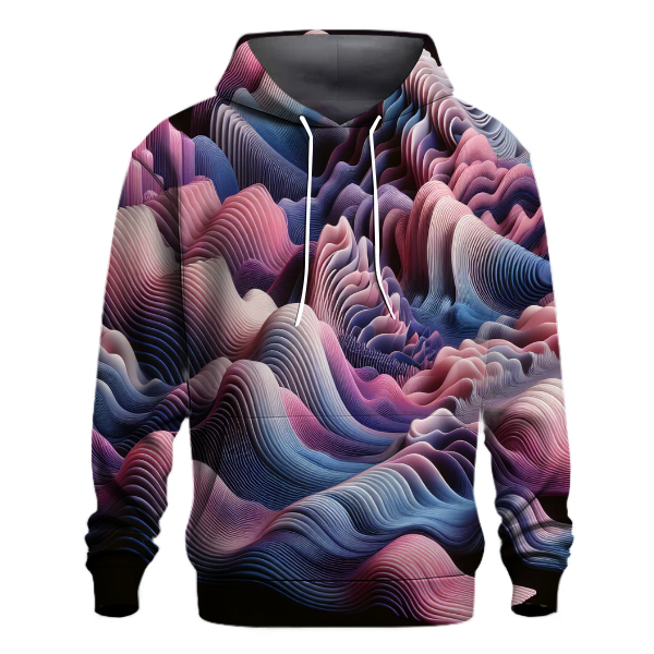 Surreal Sound Waves Hoodie