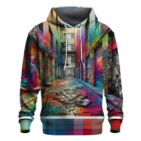 Artistic Graffiti Expression Hoodie