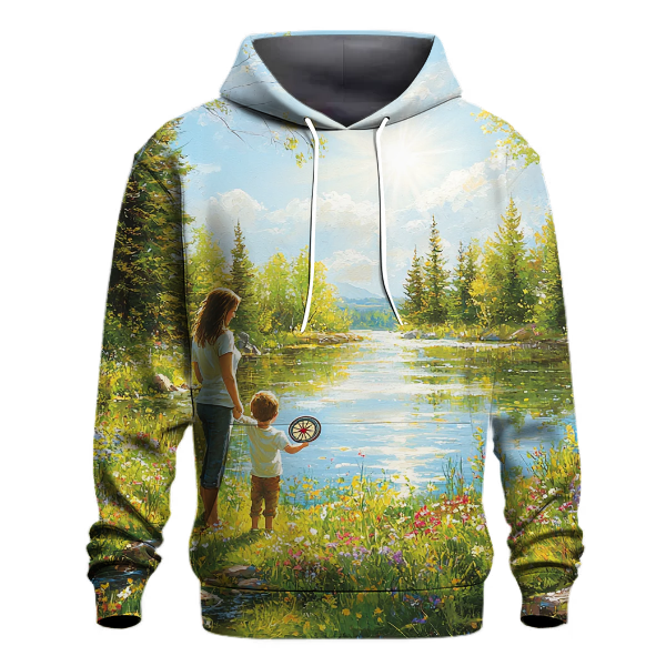 The Guiding Compass A Mothers Steadfast Direction Hoodie
