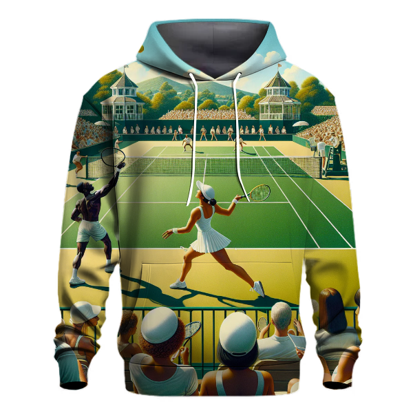 Tennis Court Rhythm Hoodie