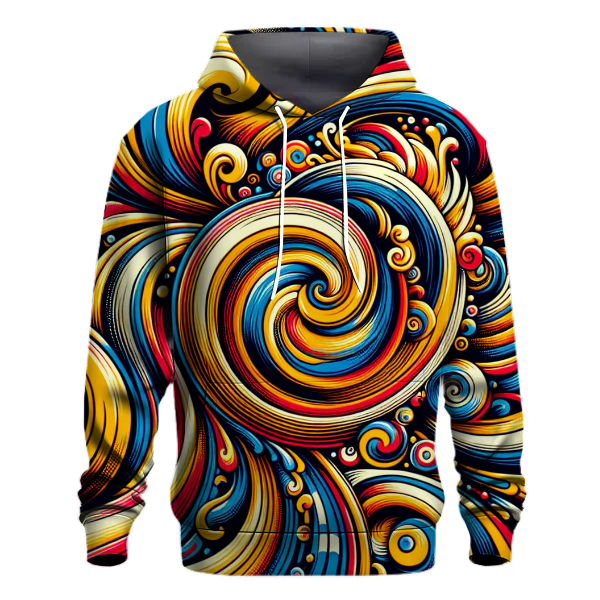 Vibrant Whirlwind Hoodie