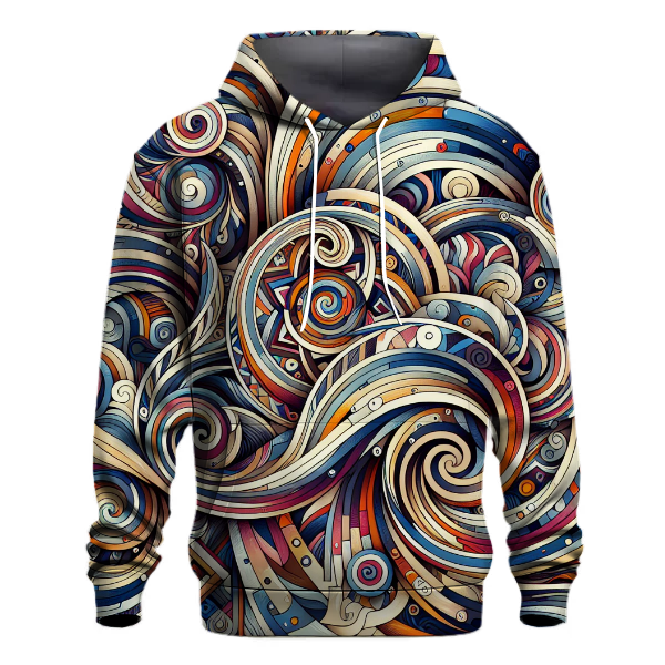 Groovy Paisley Swirl Hoodie