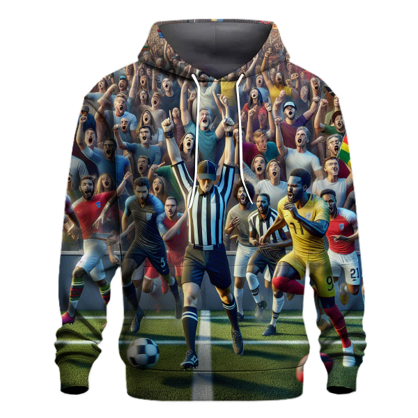 Soccer Game Day Enthusiasm Hoodie